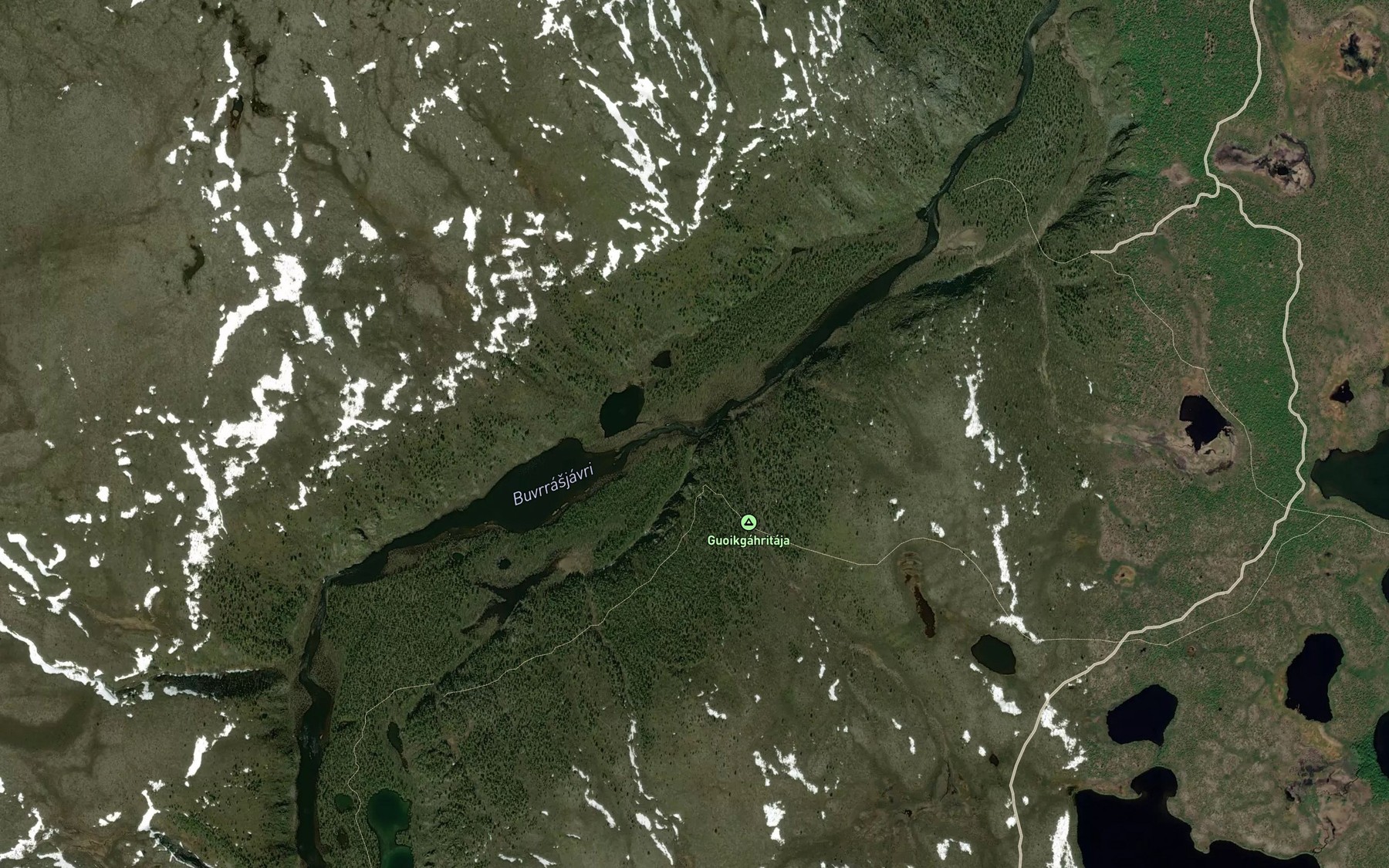 Satellite map of the Guoihgahritjorbmi