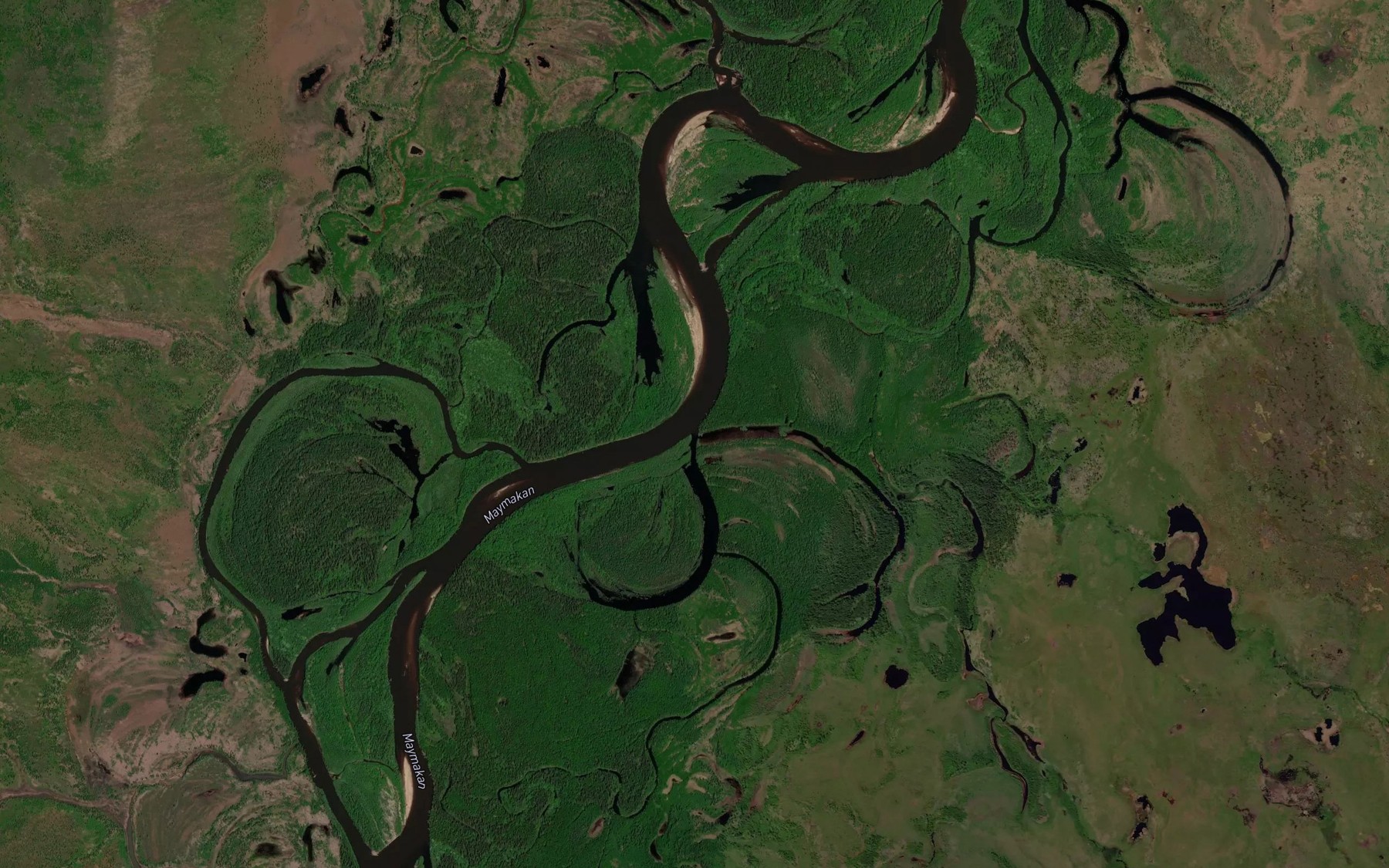 Satellite map of the Sorodo