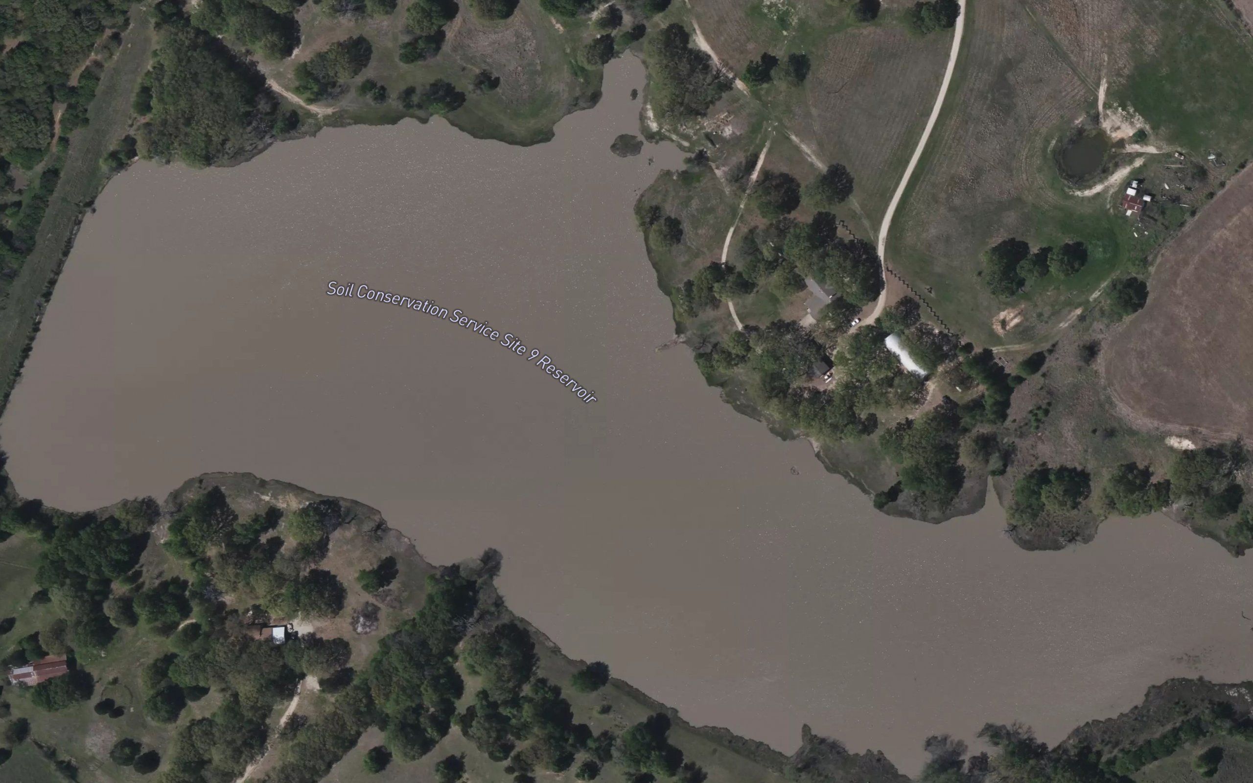 Soil Conservation Service Site 9 Reservoir