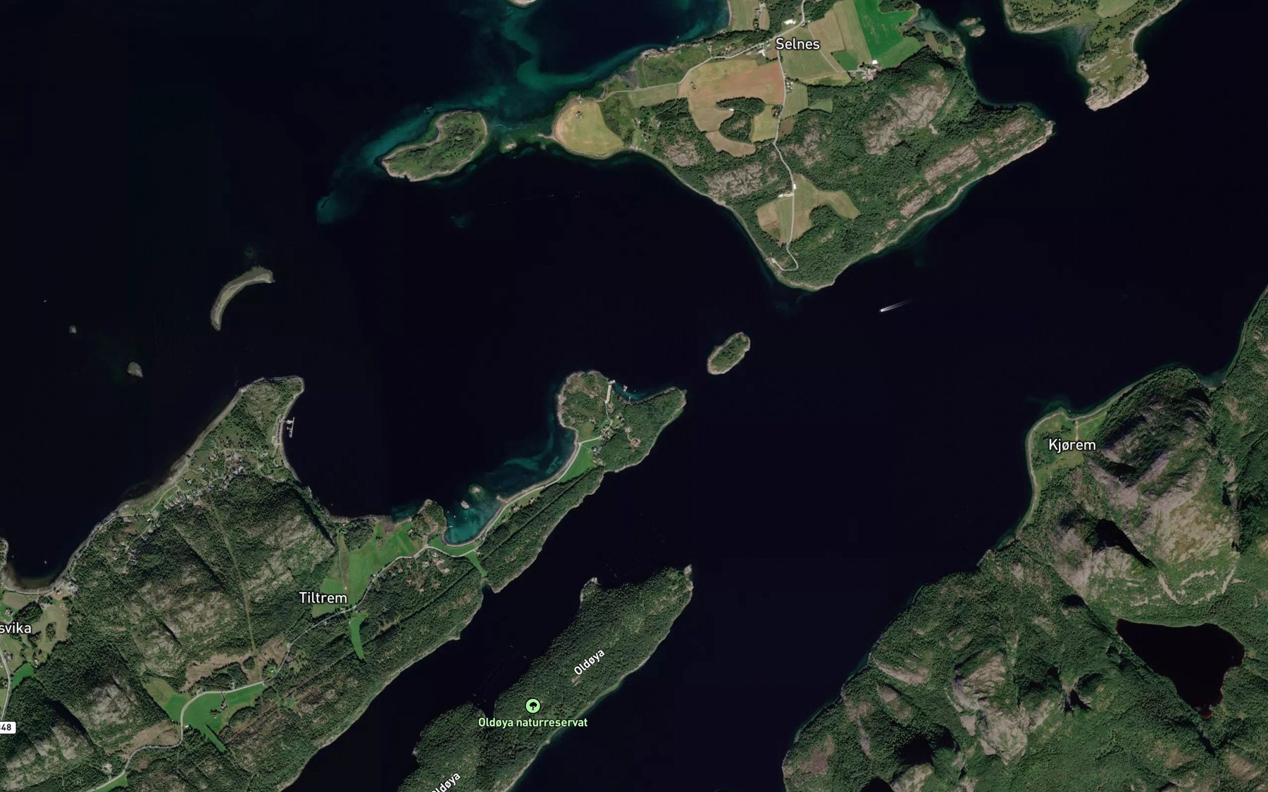 Satellite map of the Tamburvika