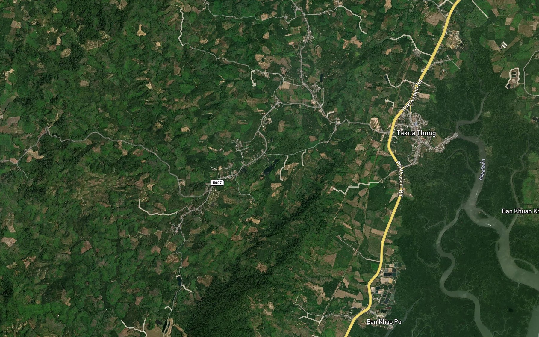Satellite map of the Nong Khum Mut