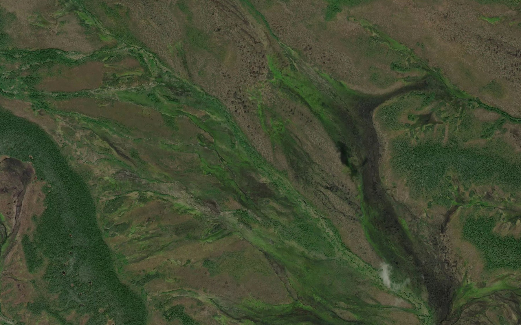 Satellite map of the Verkhniy