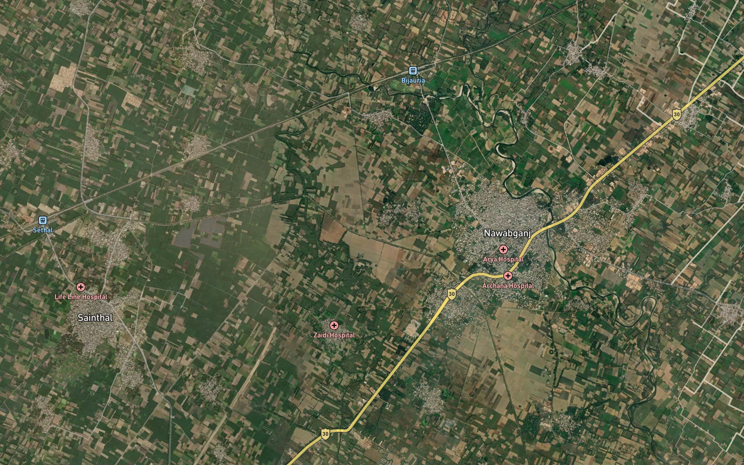 Left Choreli Distributary