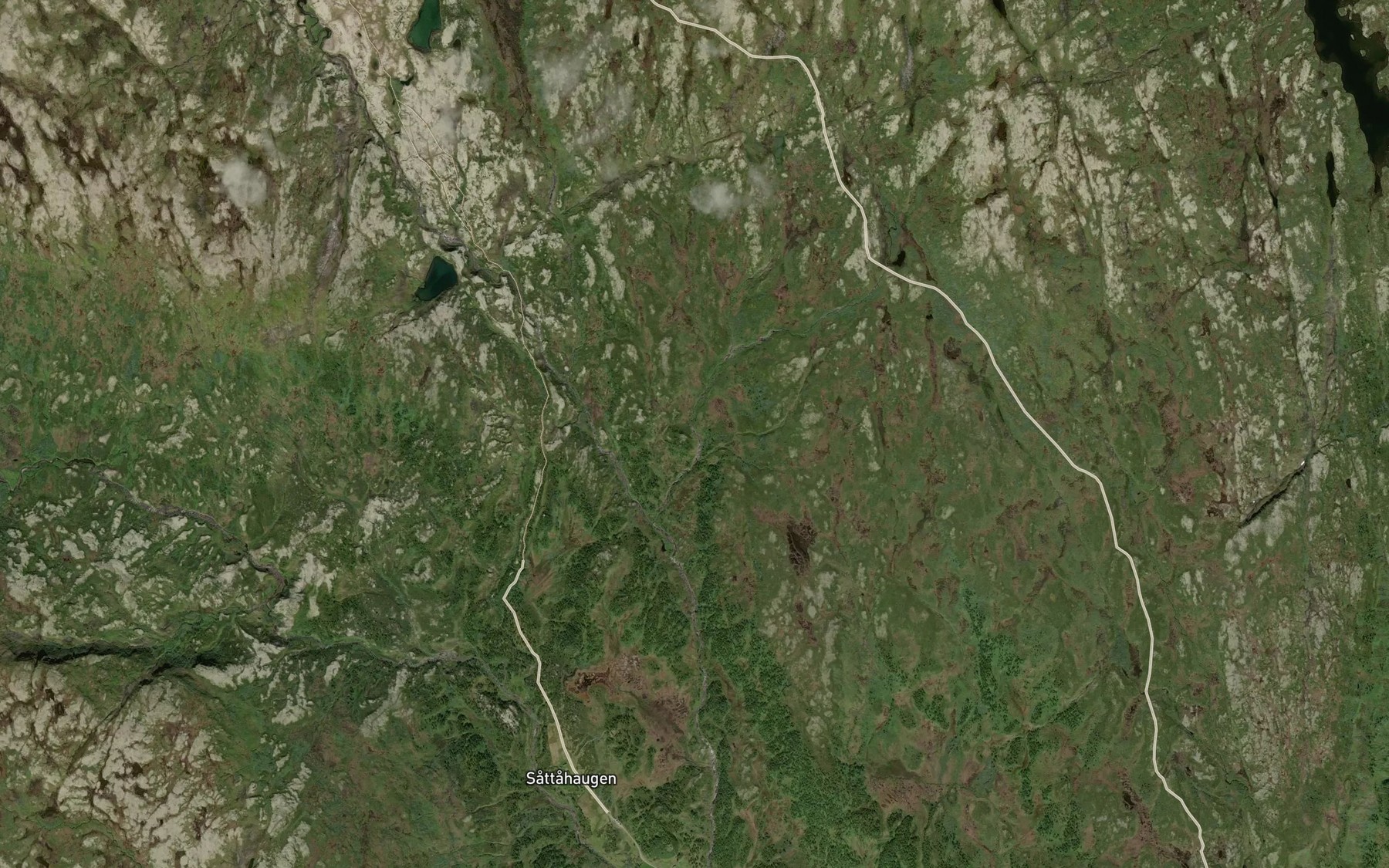 Satellite map of the Hembekken