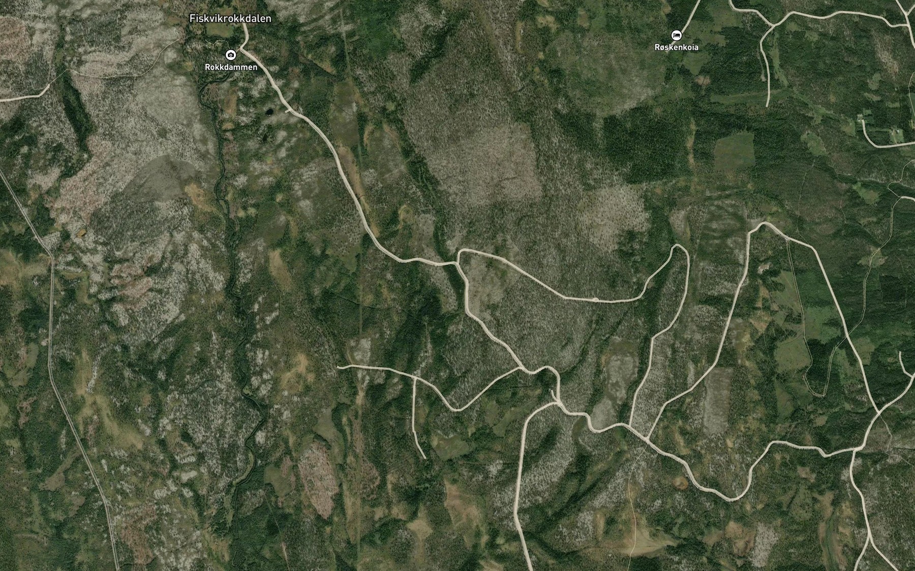 Satellite map of the Tolverbubekken