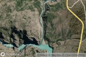 Rio Chacabuco Confluent du rio Baker