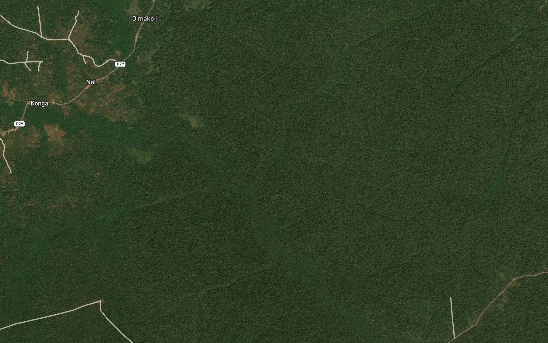 Satellite map of the Niambongolo
