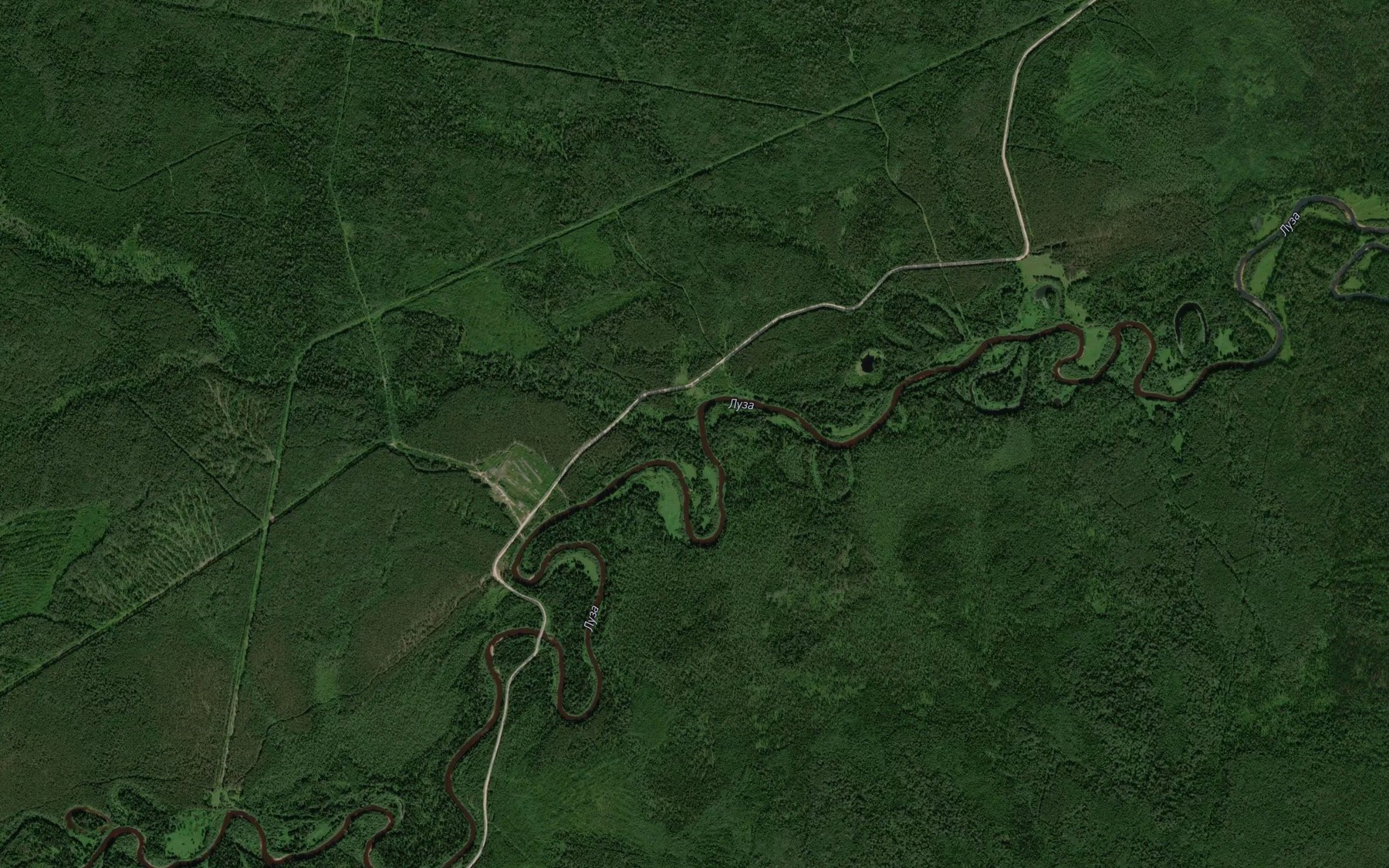 Satellite map of the Sarakis