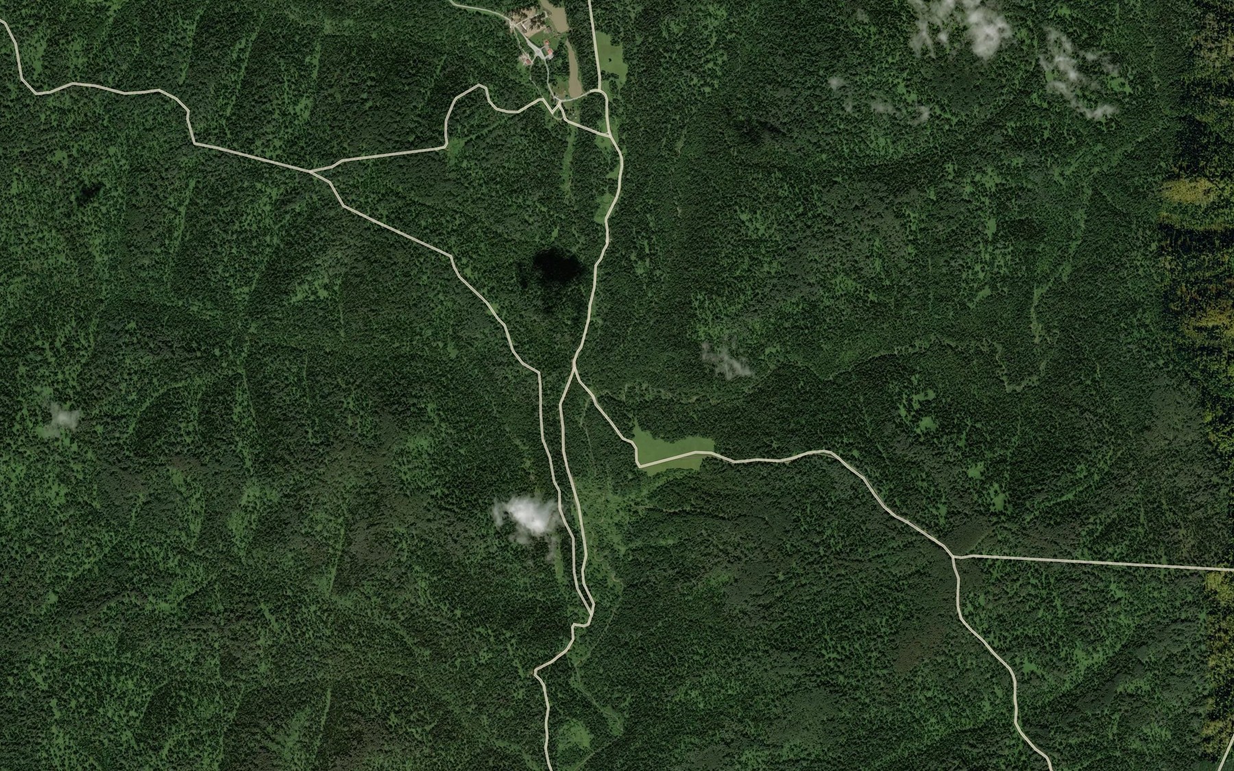 Satellite map of the Yelovka