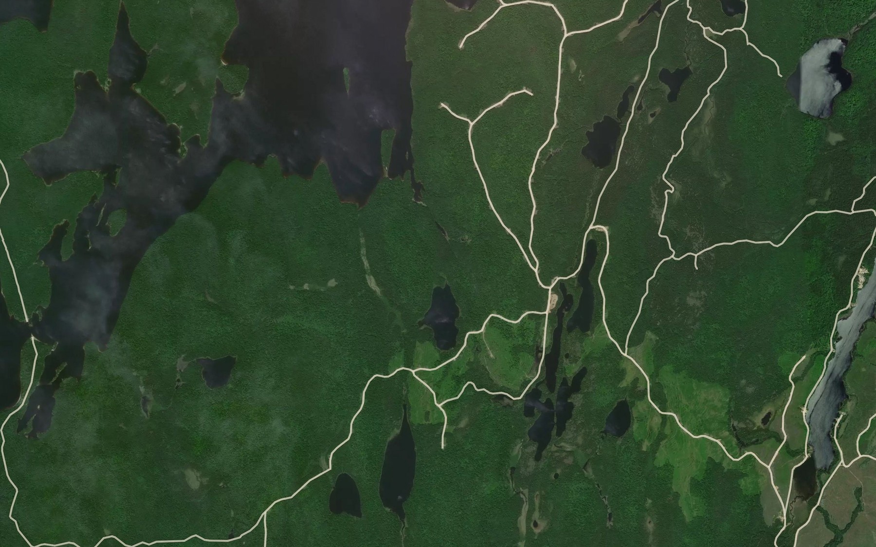 Satellite map of the Baie Ari