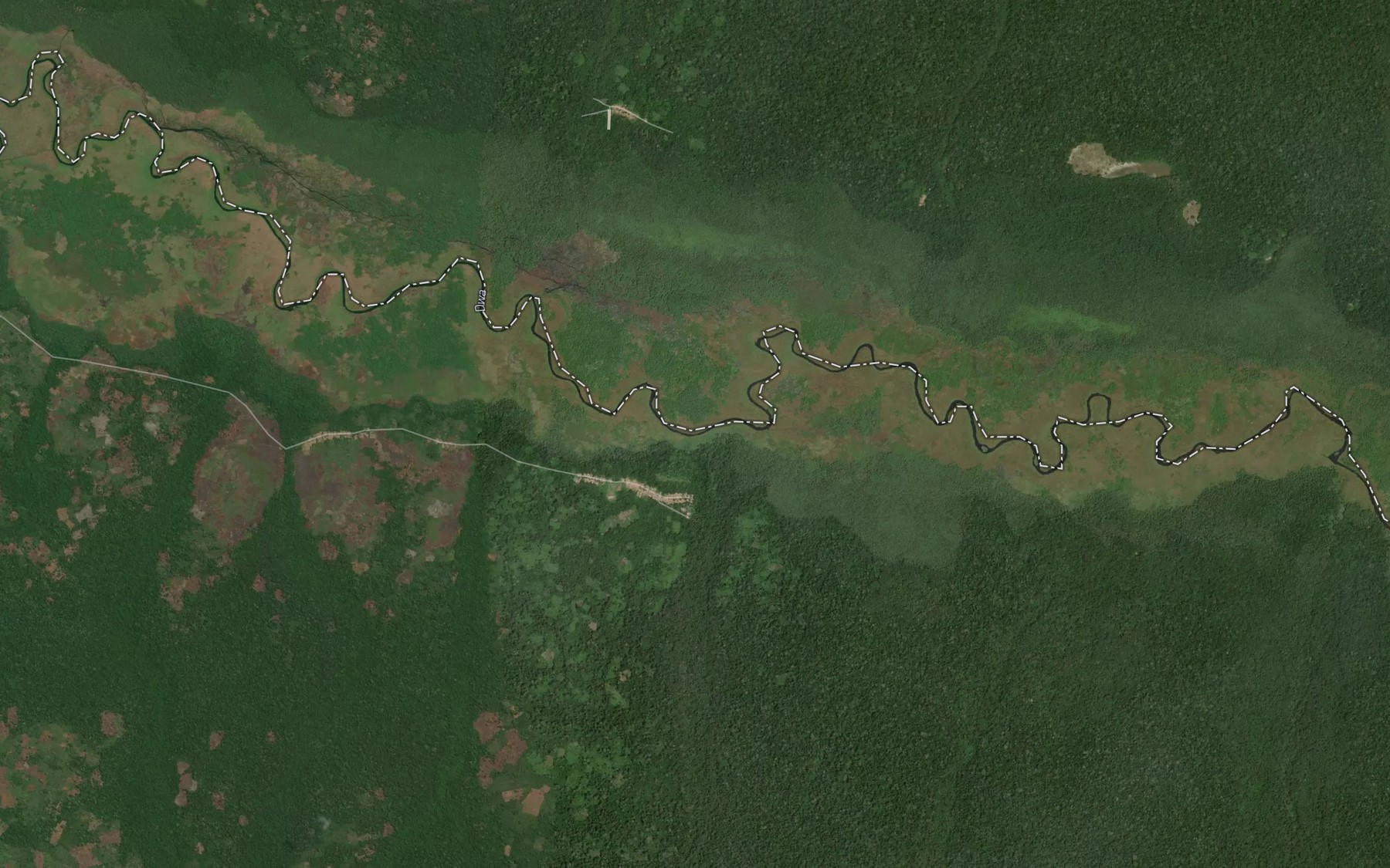 Satellite map of the Ila