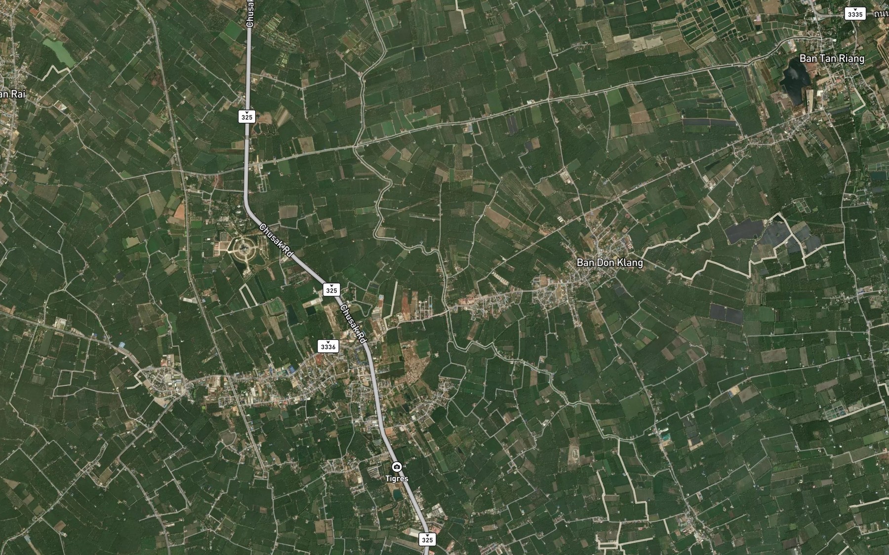 Satellite map of the Lam Rang Tap Pet