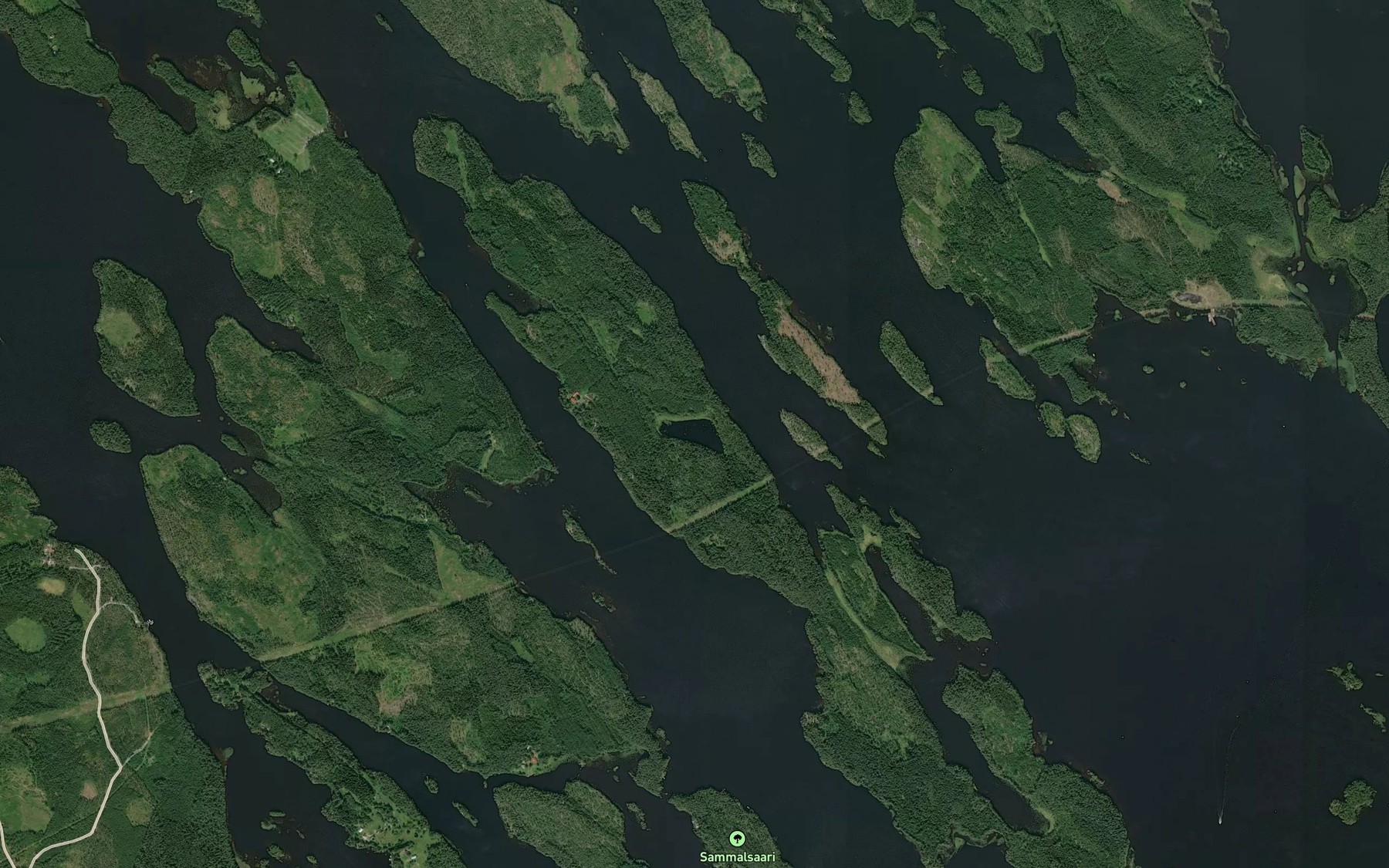 Satellite map of the Paskolampi