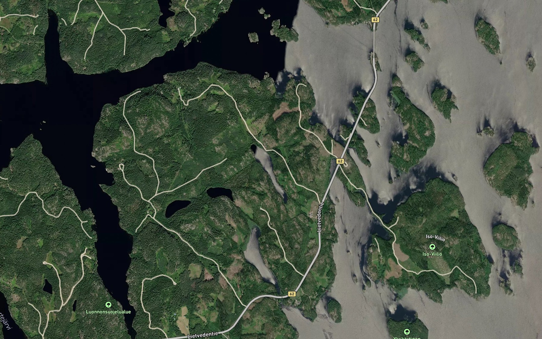 Satellite map of the Airolampi