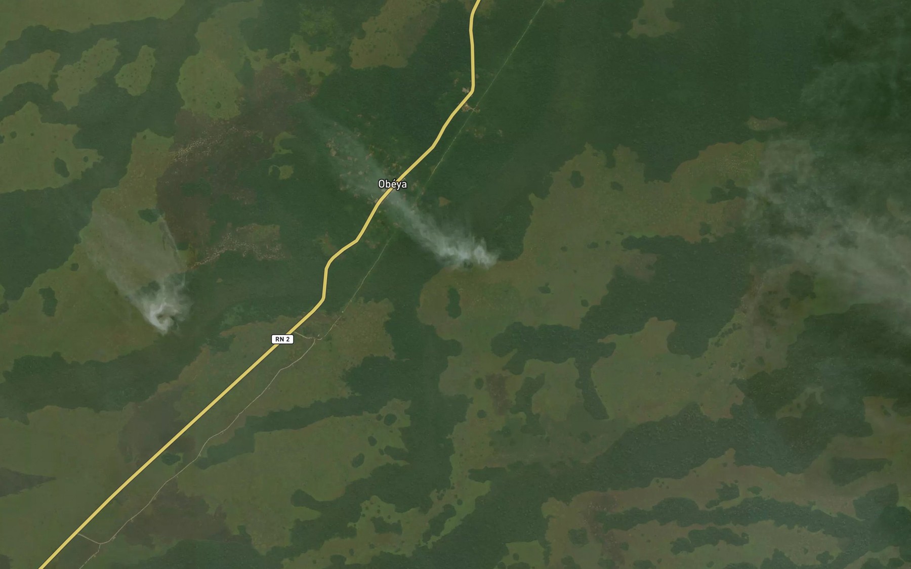 Satellite map of the Oundie