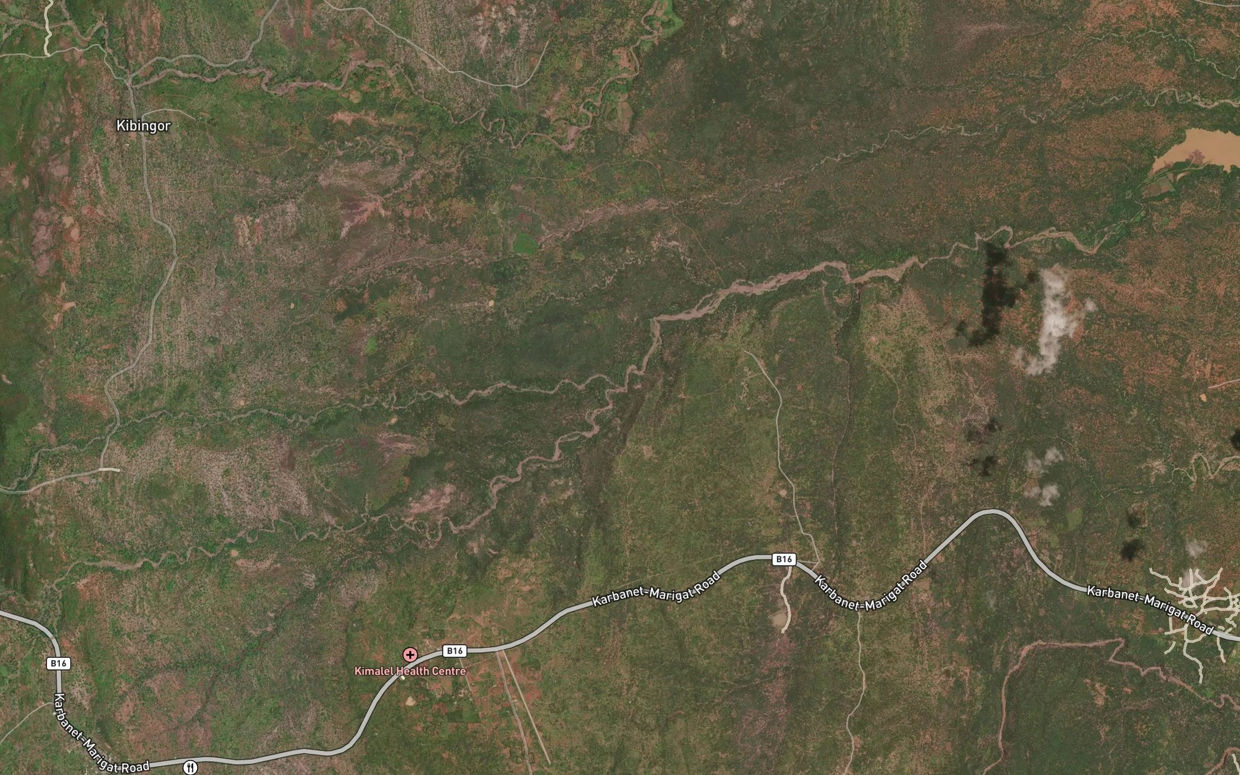 Satellite map of the Chemogut