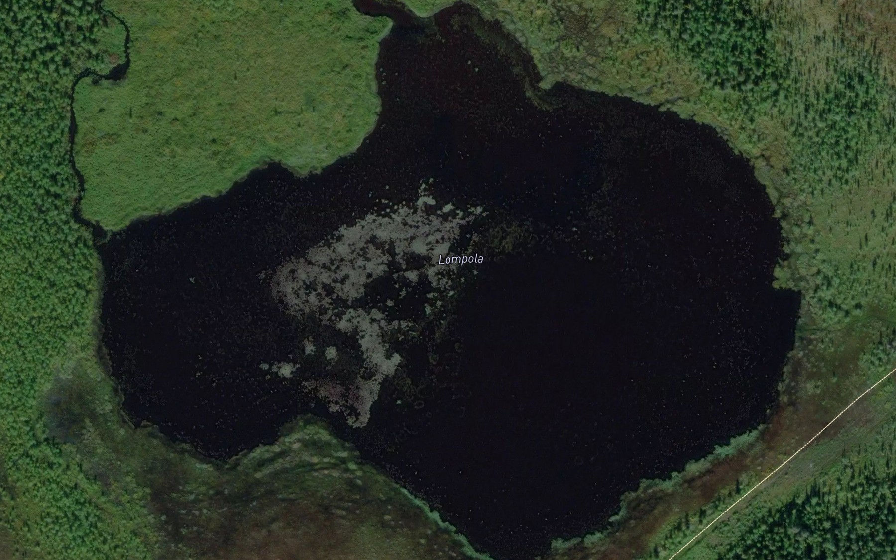 Satellite map of the Ylijoki