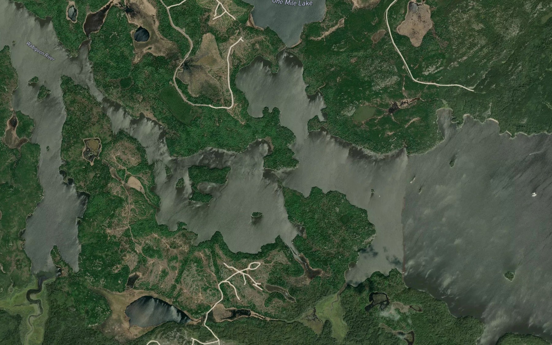 Satellite map of the West Narrows