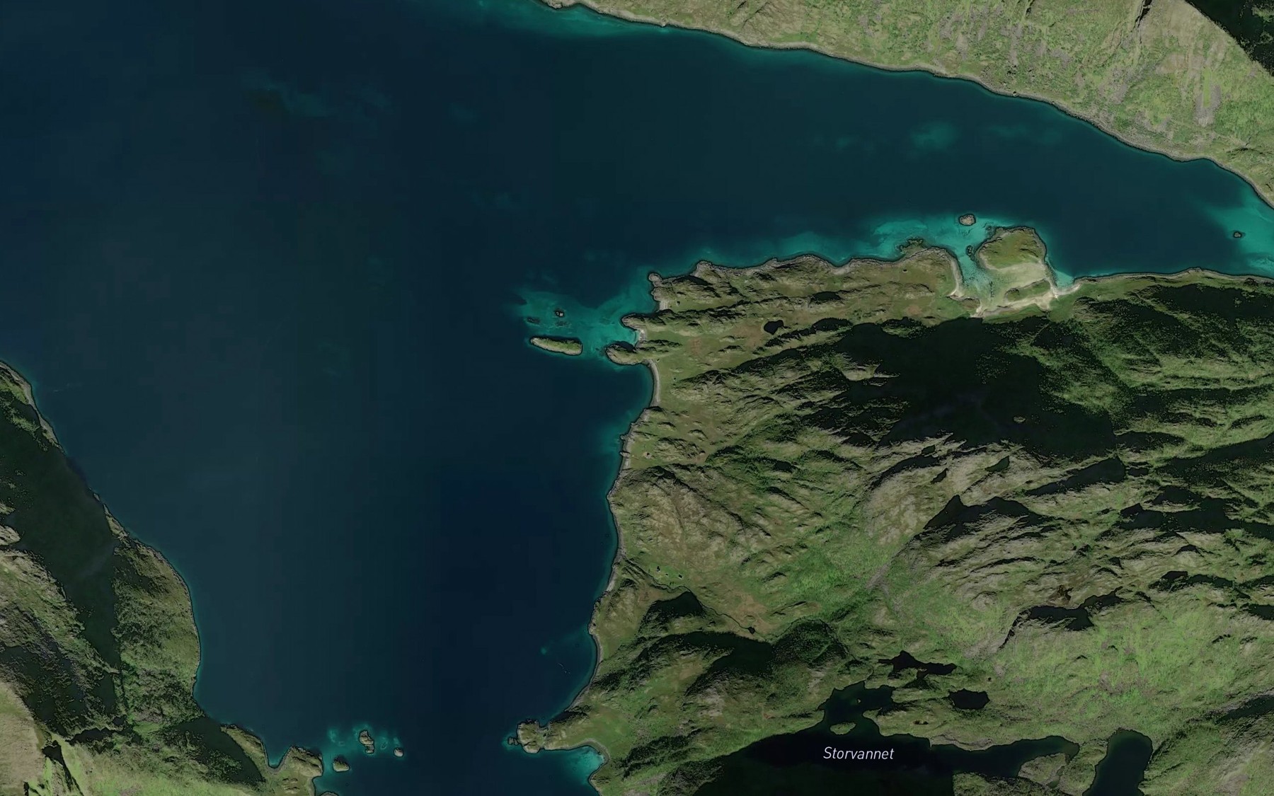 Satellite map of the Gaaseng