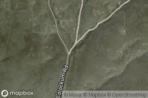 Satellite map of the Sheep Creek