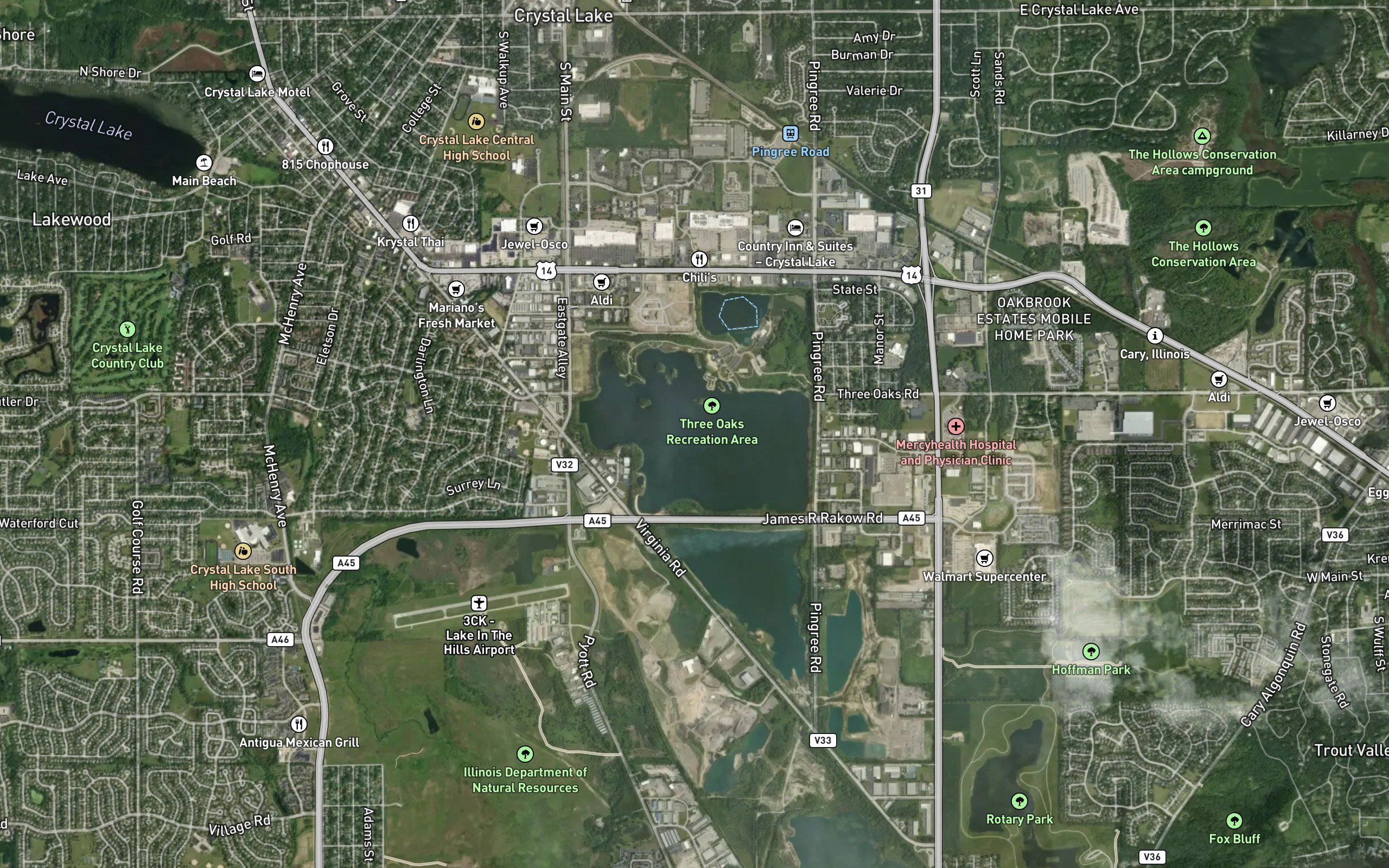 Three Oaks Recreational Area