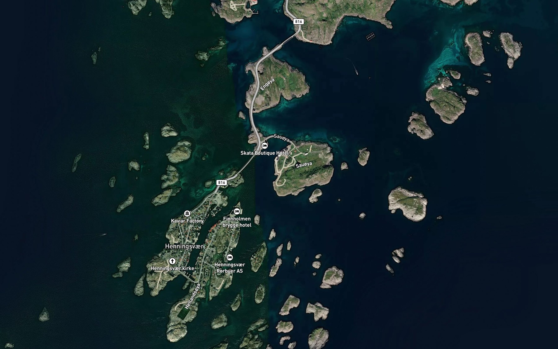 Satellite map of the Berleby