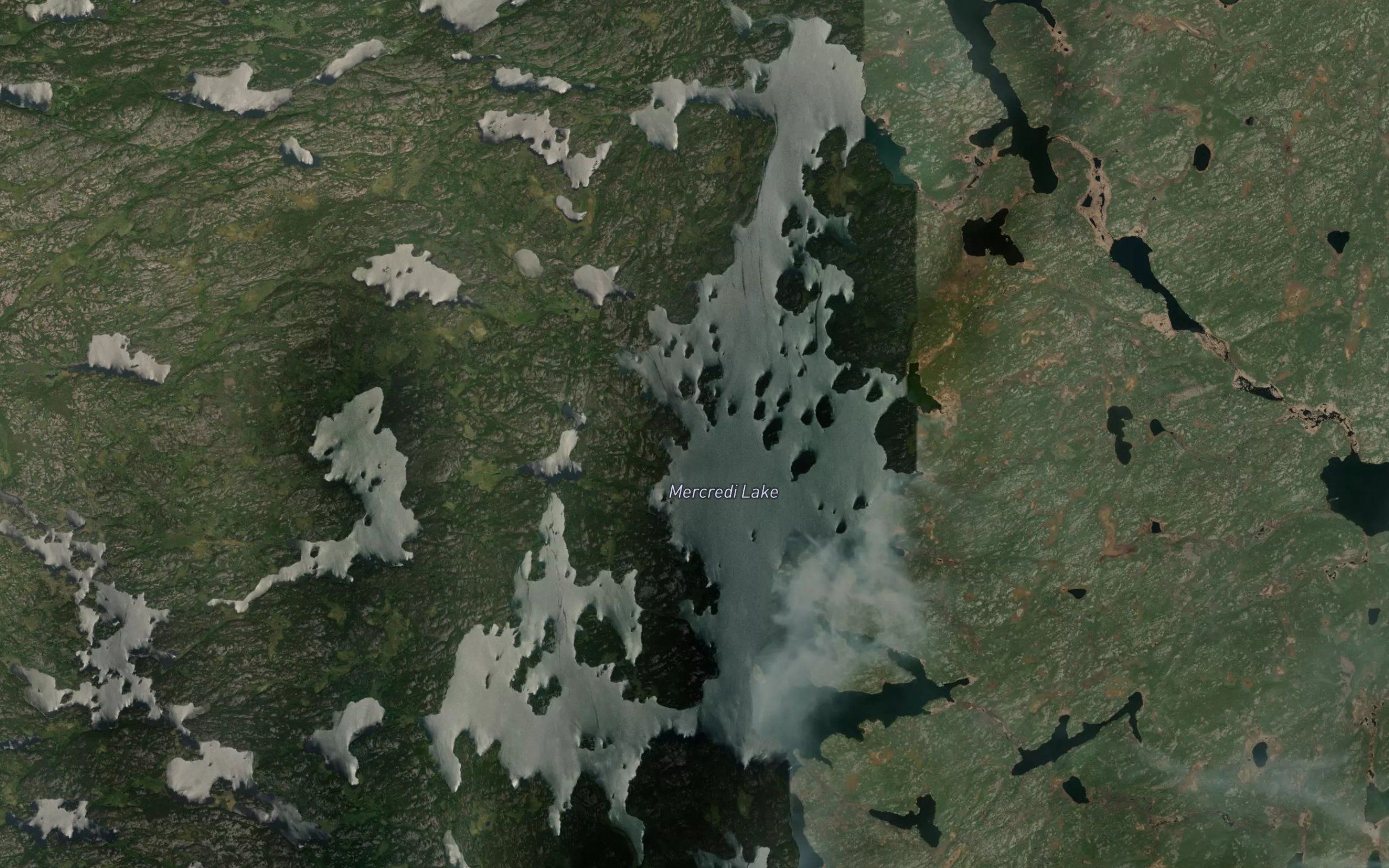 Mercredi Lake