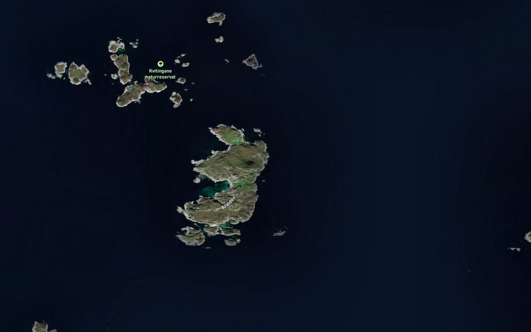 Satellite map of the Rekevika