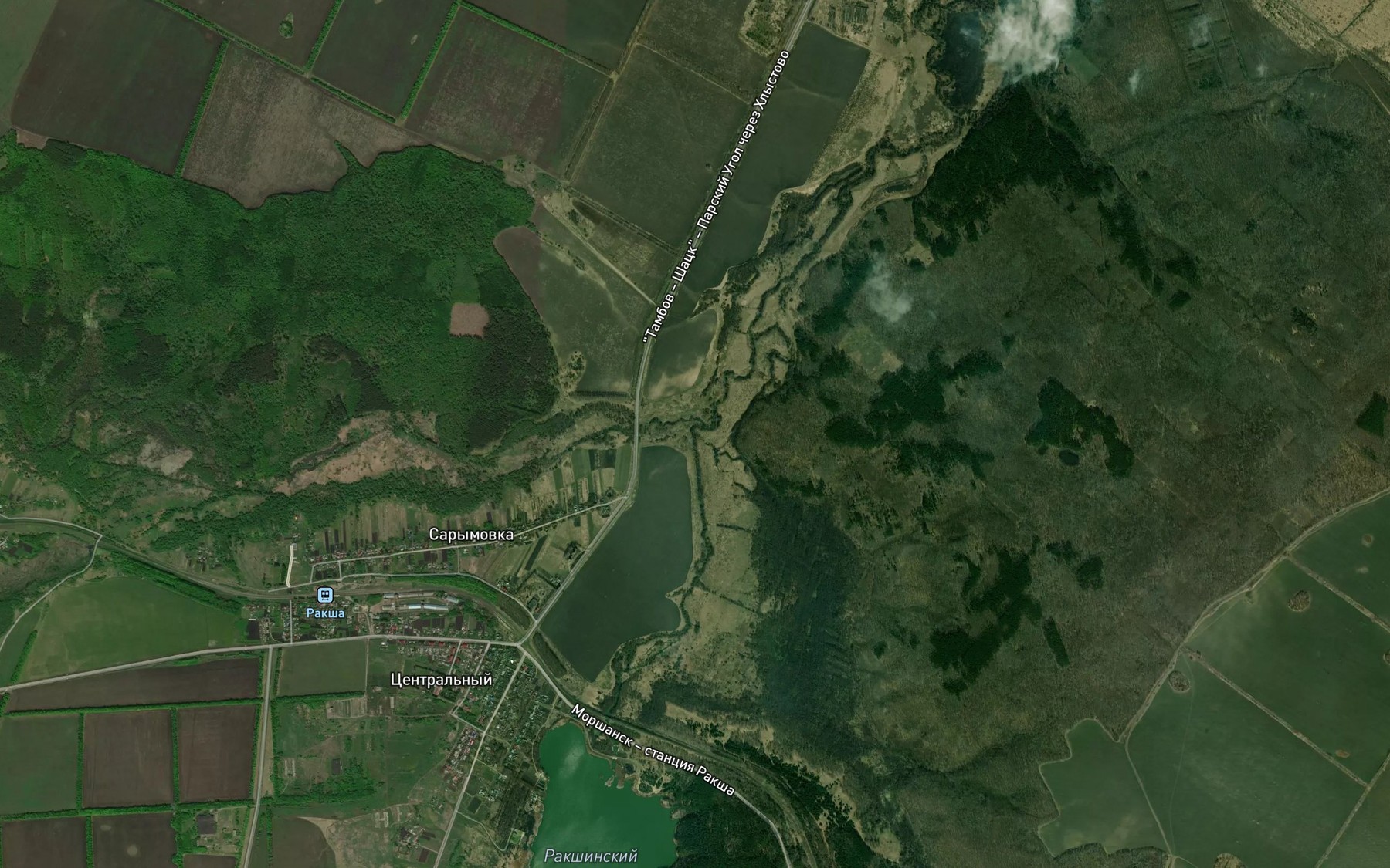 Satellite map of the Razazovka