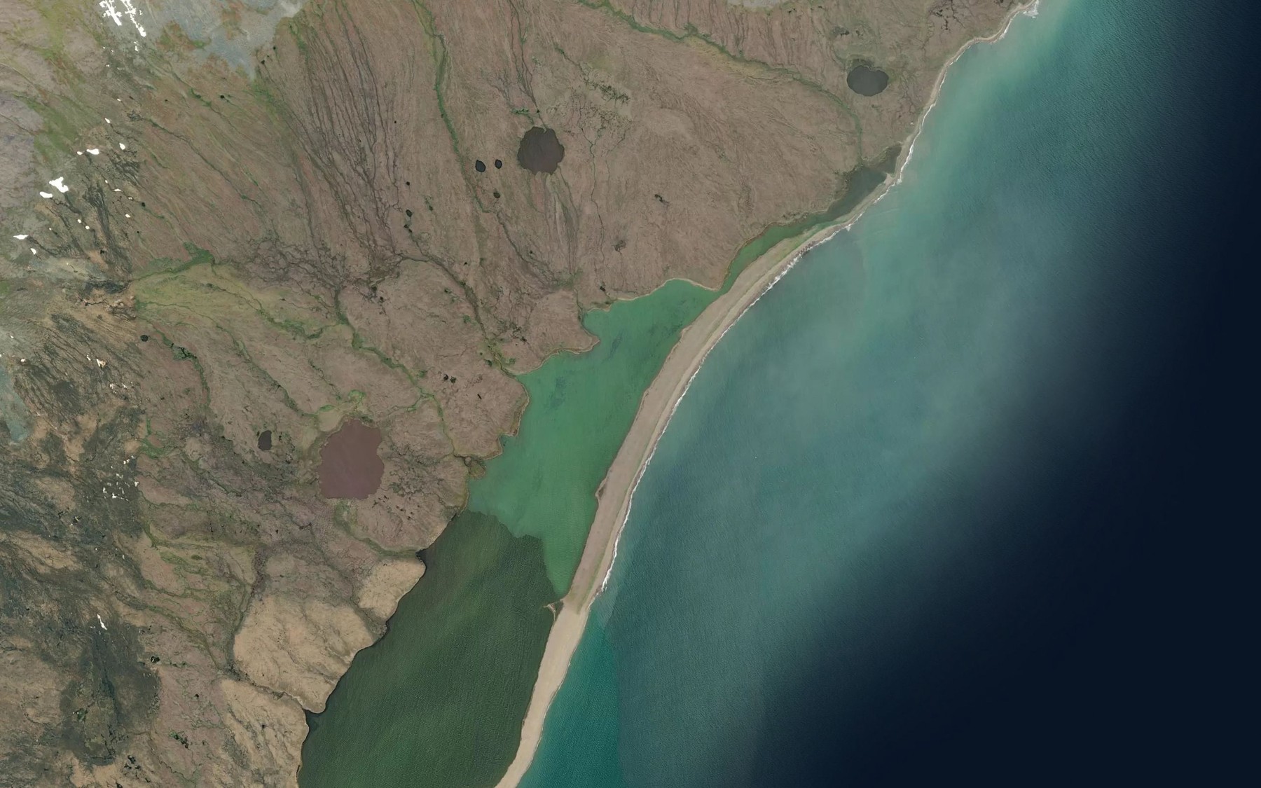 Satellite map of the Soonglaghak Creek