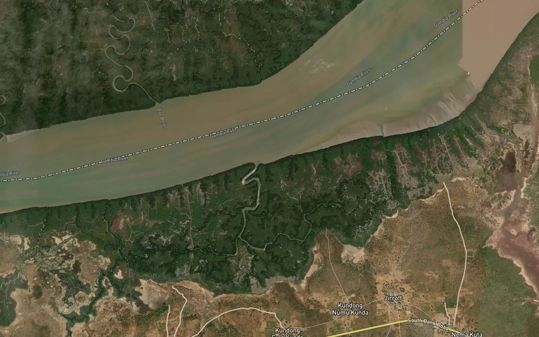 Satellite map of the Jumbuyah Bolon