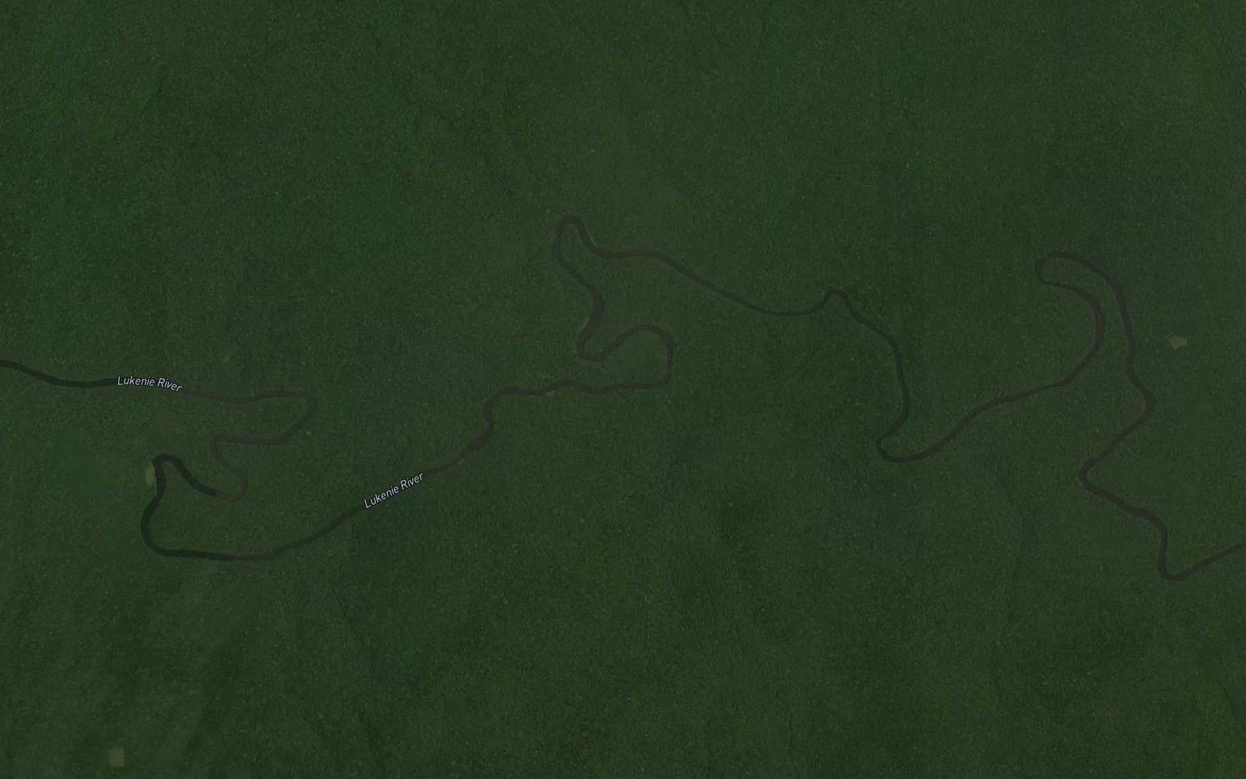 Satellite map of the Lufuela