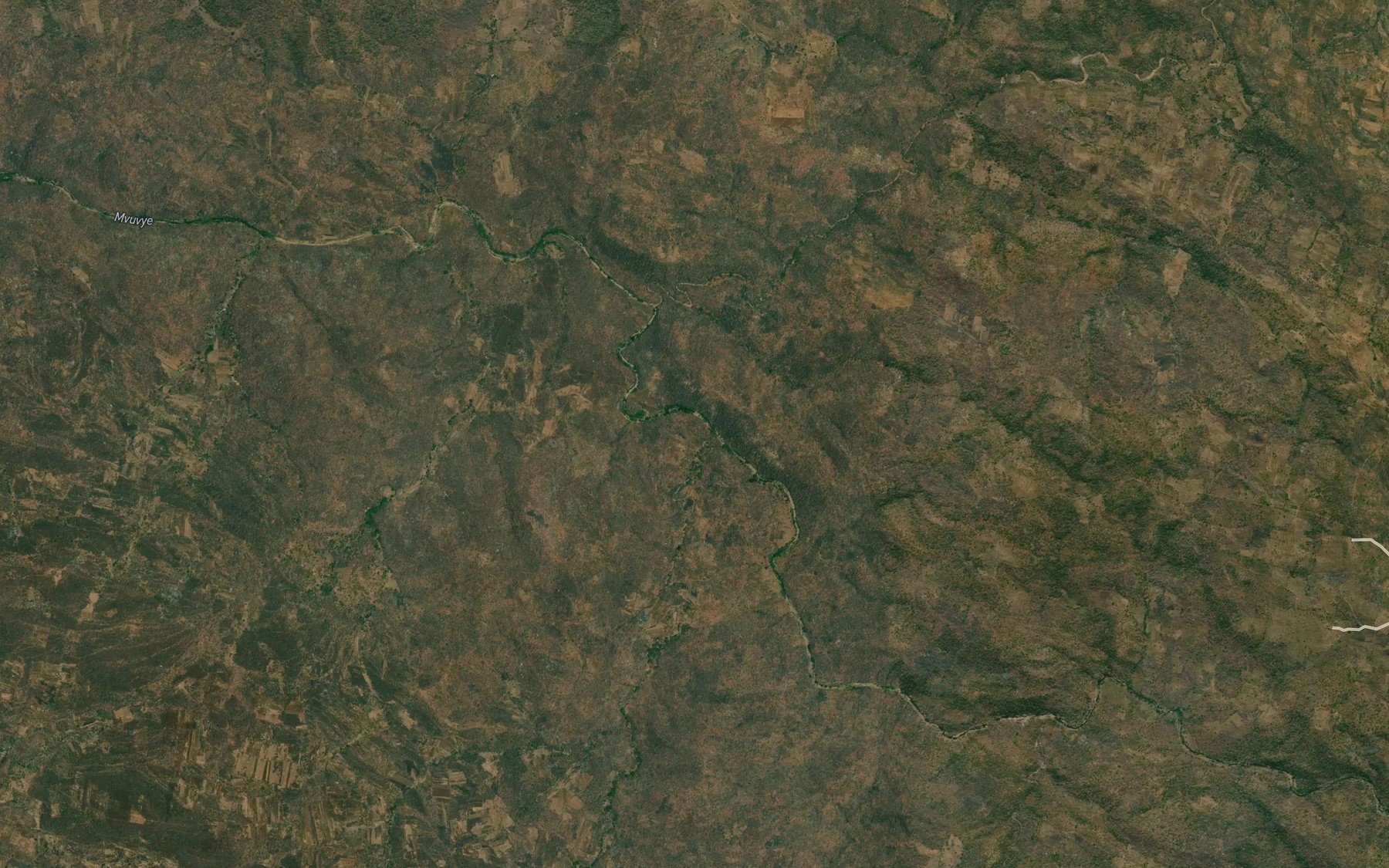 Satellite map of the Mungomba