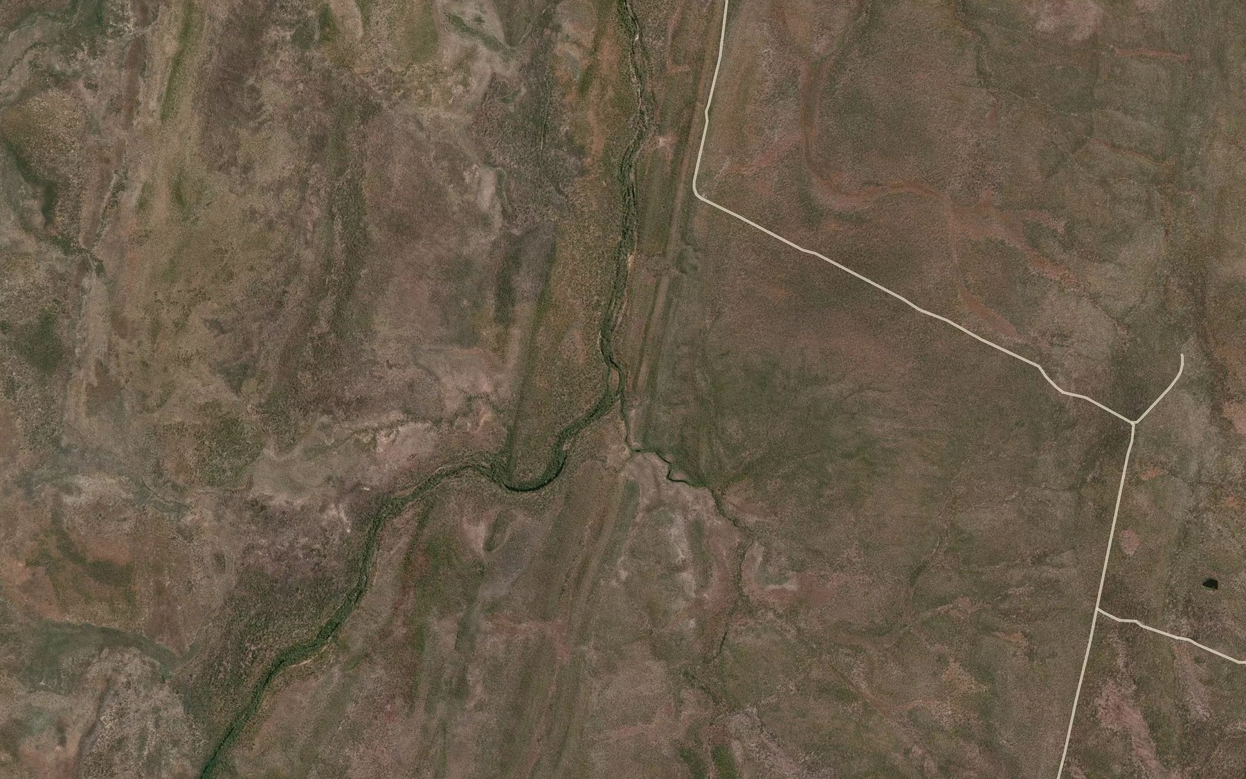 Satellite map of the Matta Murta River