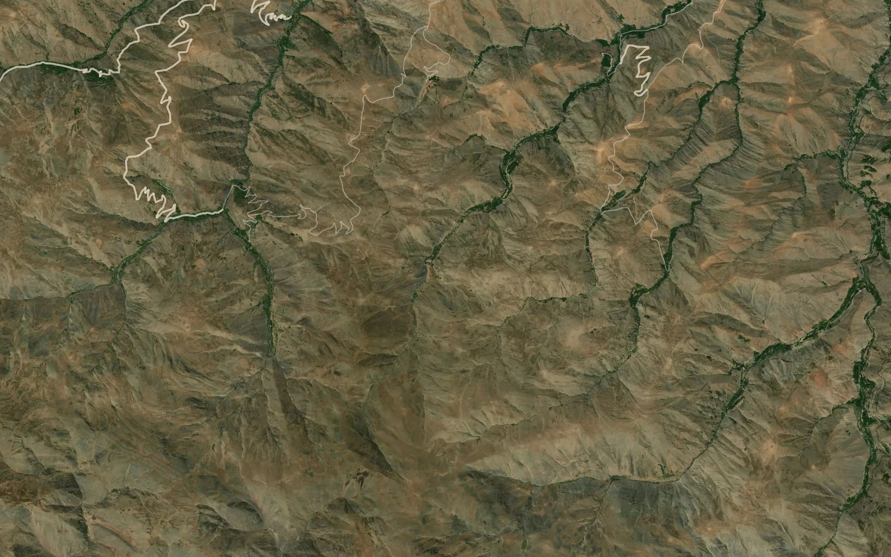 Satellite map of the Cheshmeh-ye Zamin Malakh