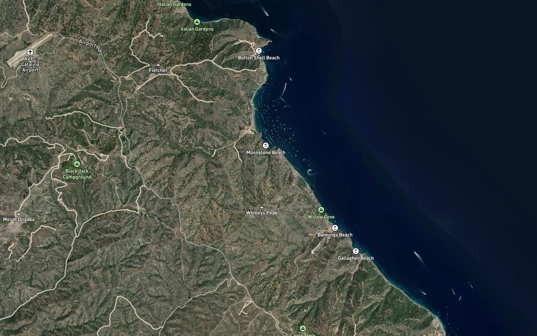 Satellite map of the Torqua Spring