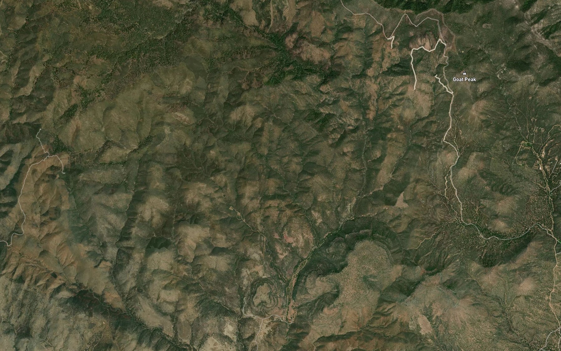 Satellite map of the Lower Black Rock Spring