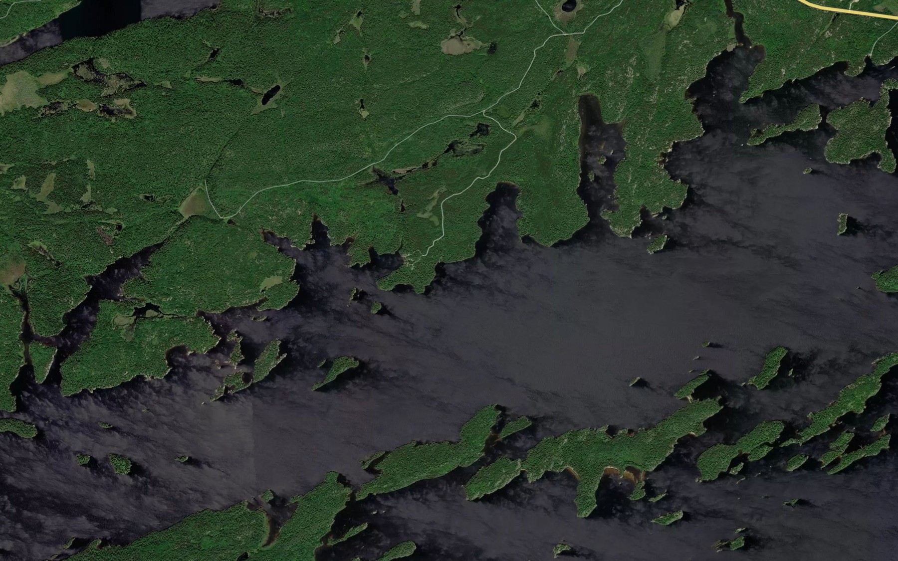 Satellite map of the Breeze Bay