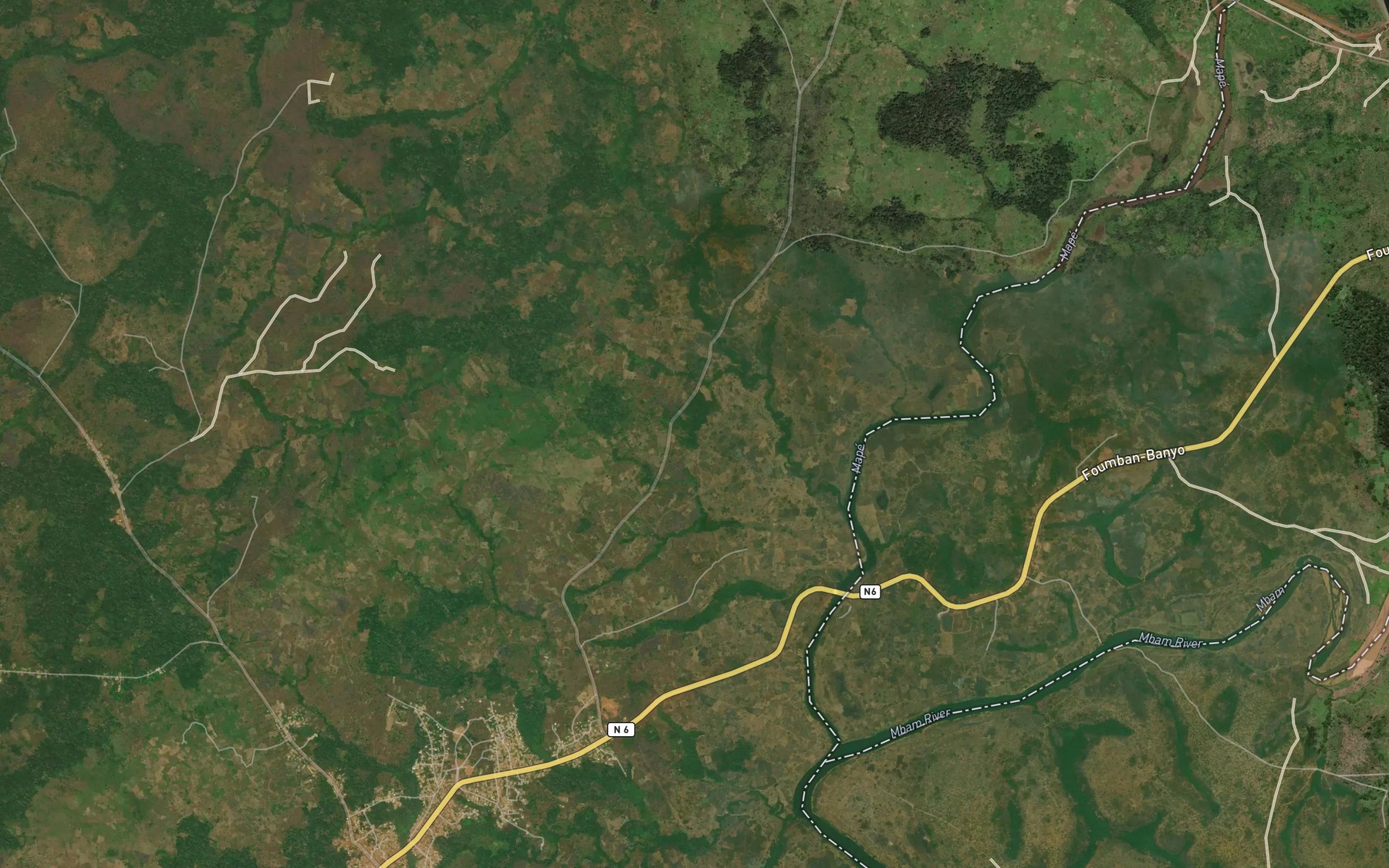 Satellite map of the Mpi