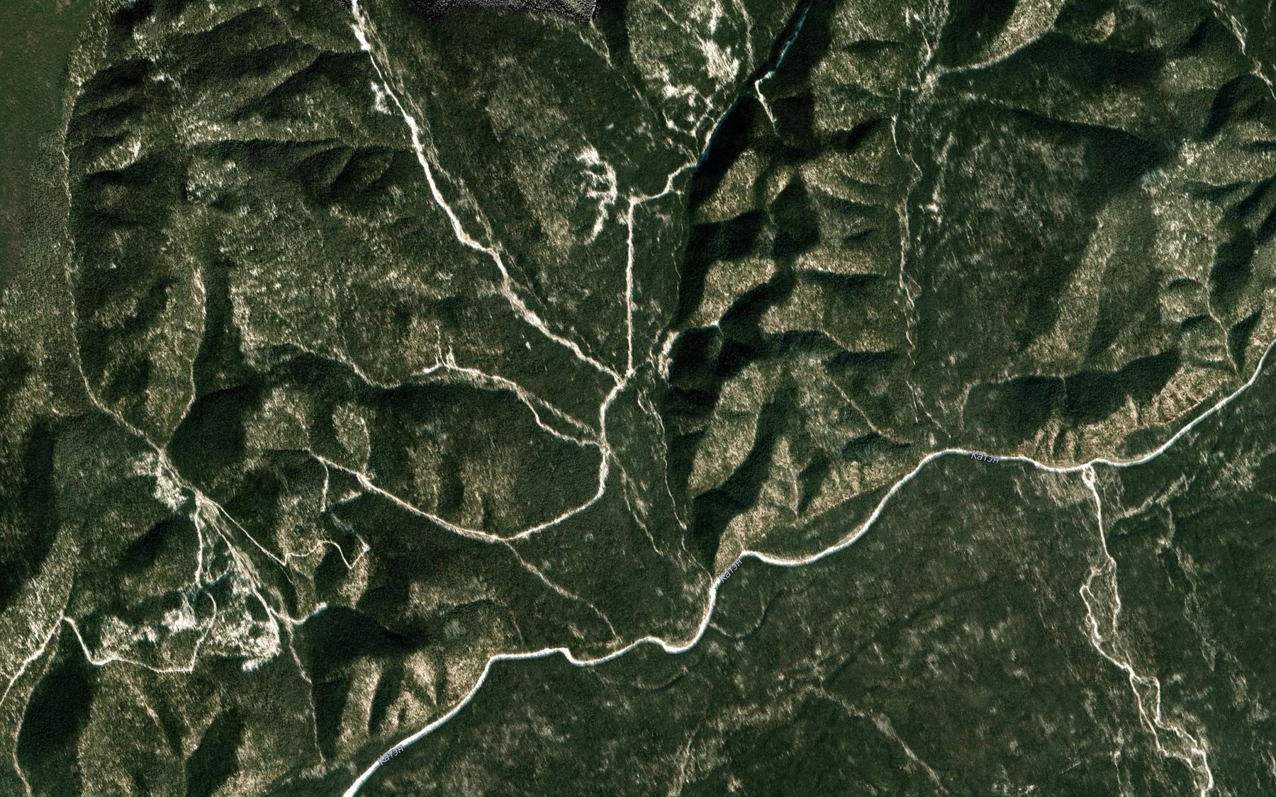 Satellite map of the Yul'yevskiy