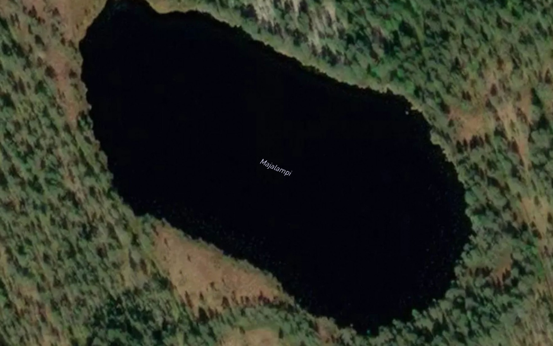 Satellite map of the Majalampi