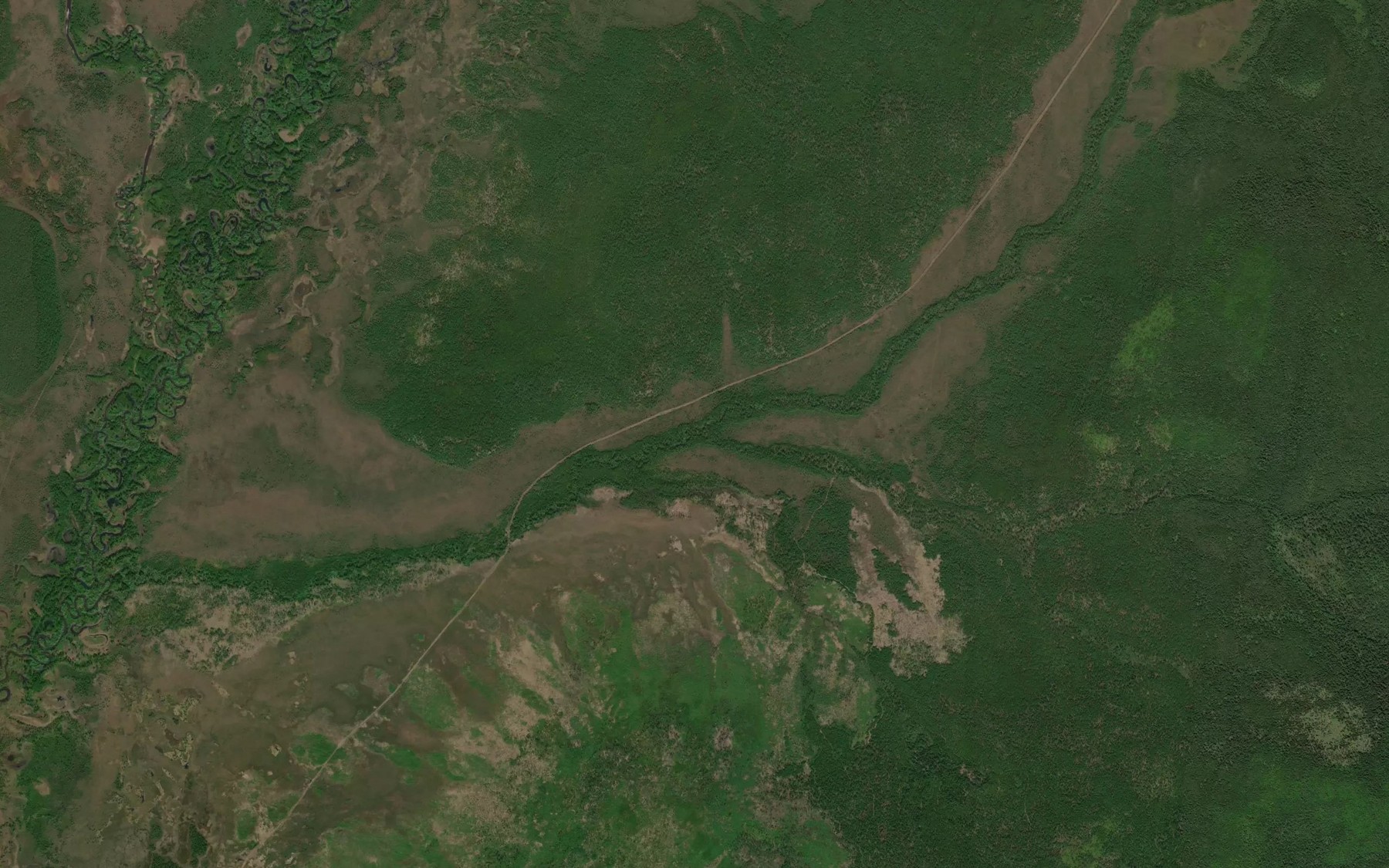 Satellite map of the Zorkiy