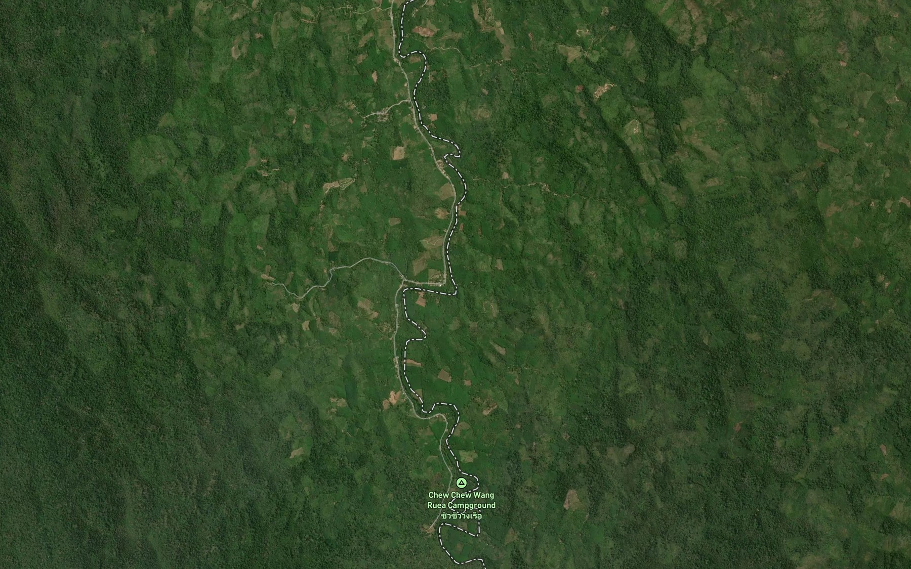 Satellite map of the Khlong Po Wang Sat