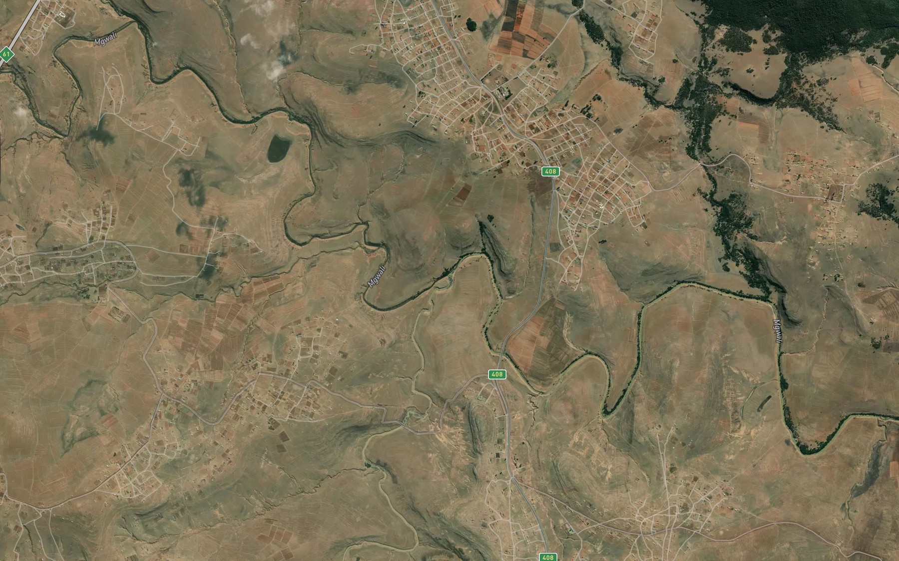 Satellite map of the Qumanco