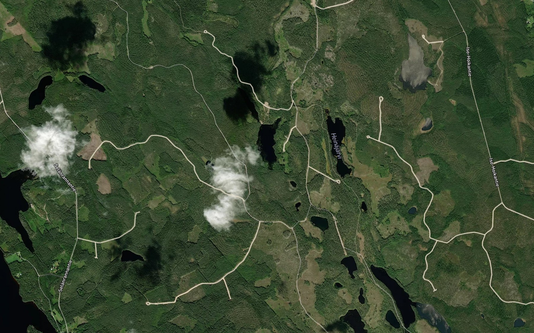 Satellite map of the Sikapuro