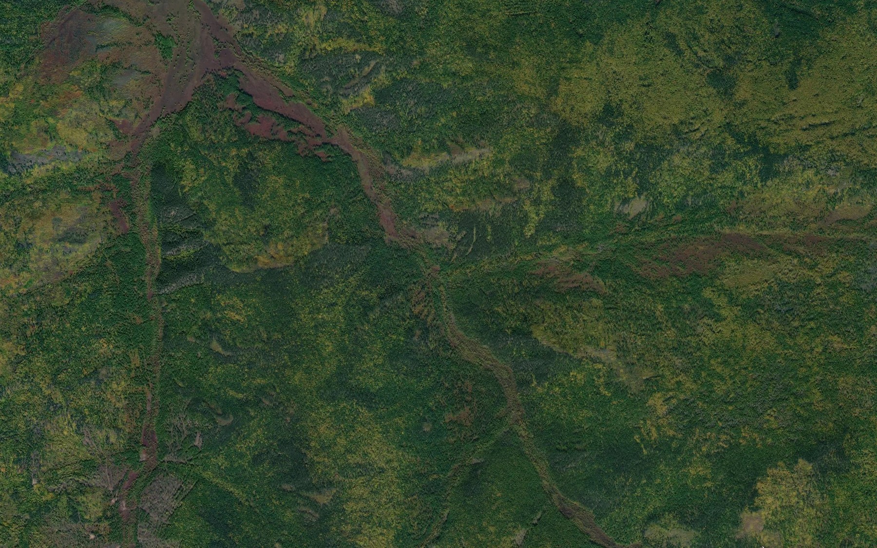 Satellite map of the Kholodnyy