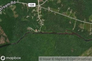 Satellite map of the Clark Brook
