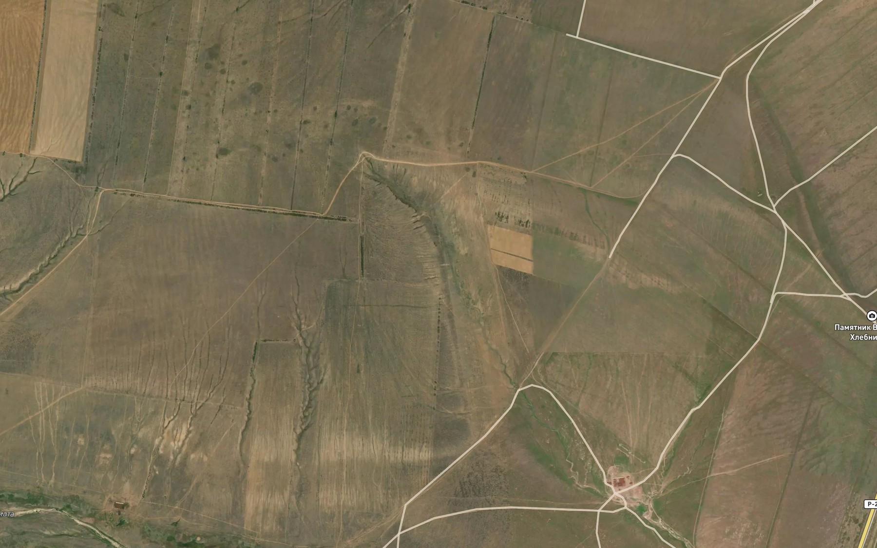 Satellite map of the Balka Knyazeva