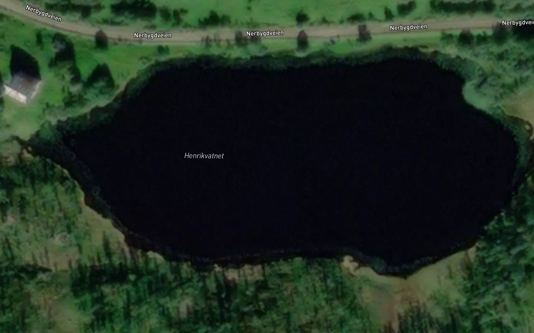 Satellite map of the Henrikvatnet