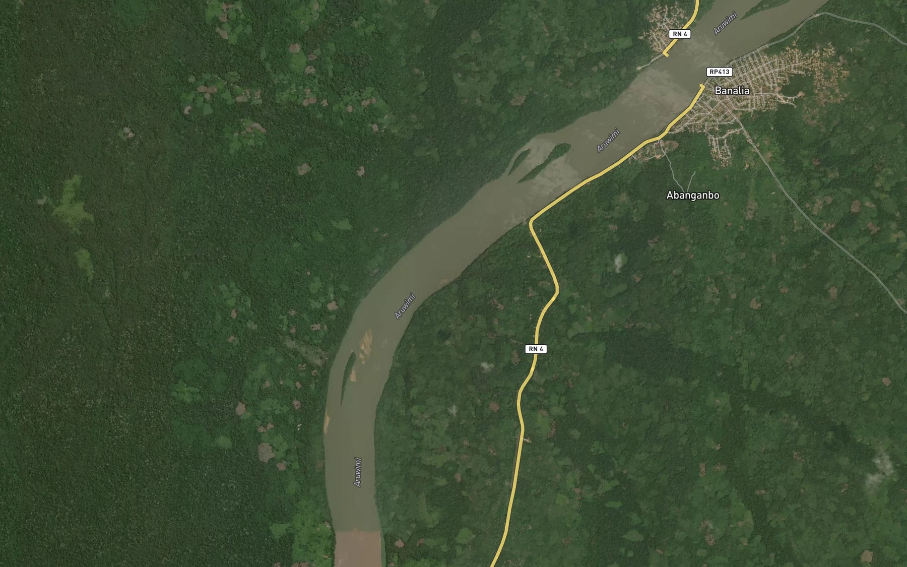 Satellite map of the Molo